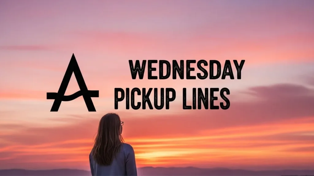 Alpha Wednesday Pickup Lines