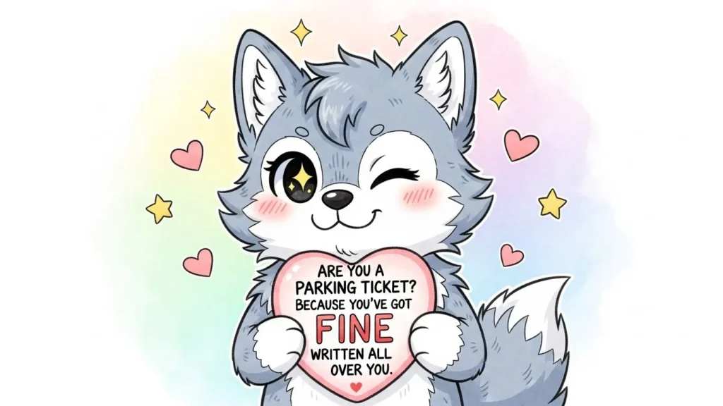 Cute Wolf Pickup Lines
