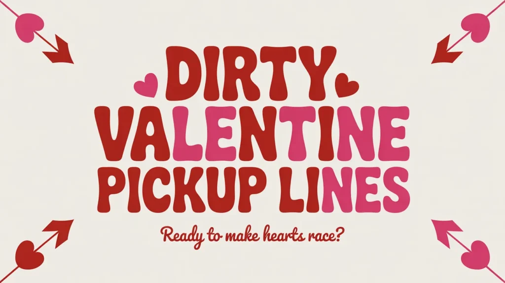 Dirty Valentine Pickup Lines