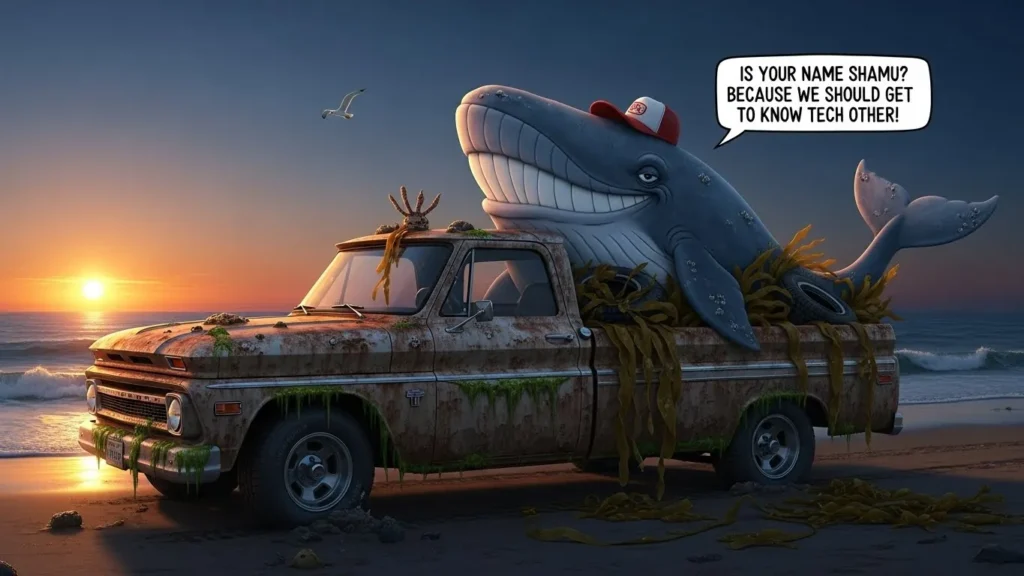 Dirty Whale Pickup Lines