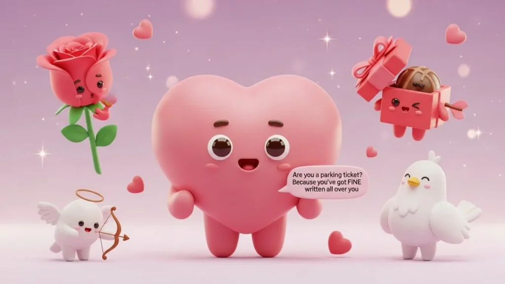 Funny Valentine Pickup Lines