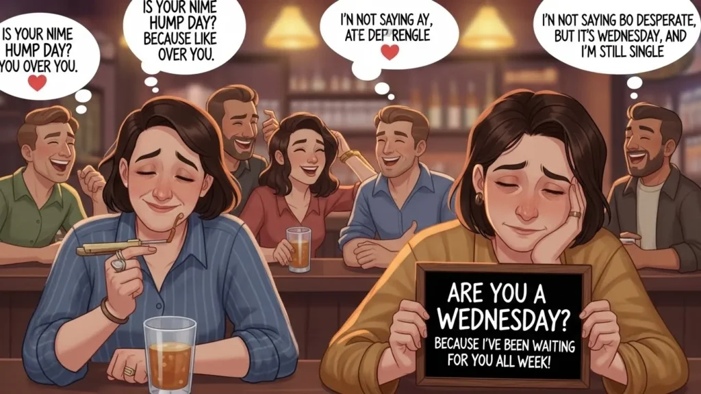 Funny Wednesday Pickup Lines