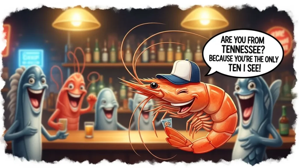 Amazing Dirty Shrimp Pickup Lines