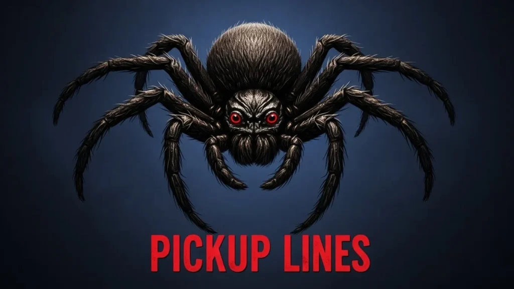 Amazing Dirty Spider Pickup Lines