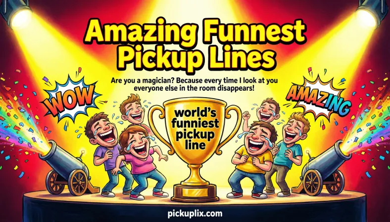 Amazing Funniest Pickup Lines