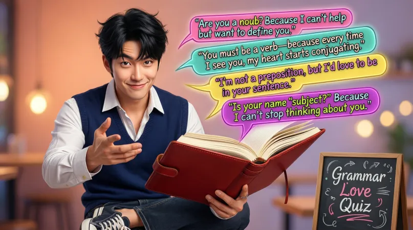 Amazing Grammar Pickup Lines