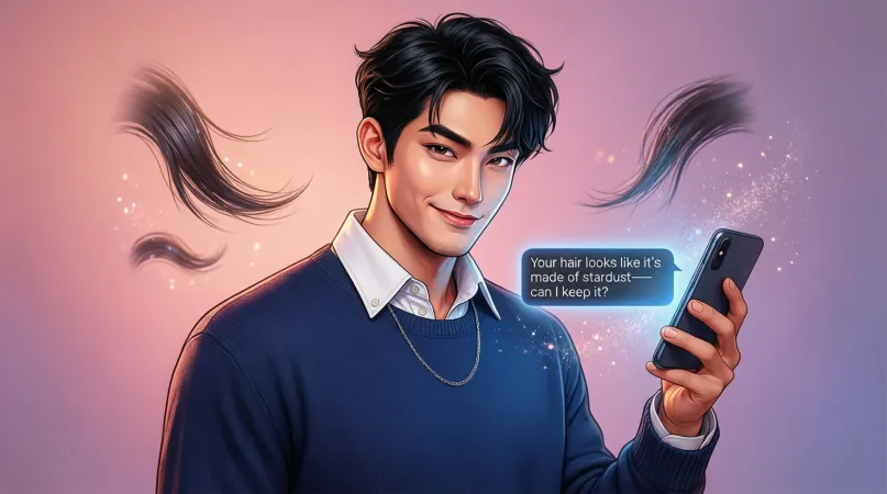 Amazing Hair Pickup Lines