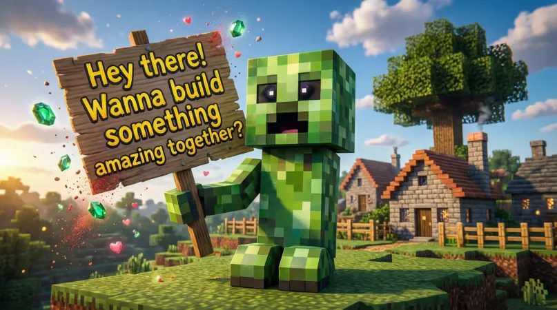 Amazing minecraft pickup lines