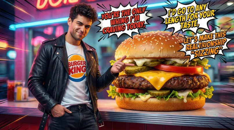 Bold Burger Pickup Lines That Show Confidence