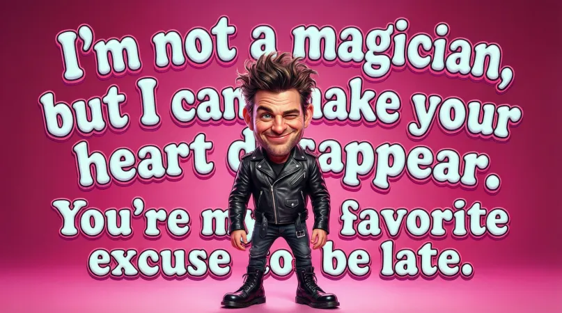 Bold Cheesy Pick Up Lines