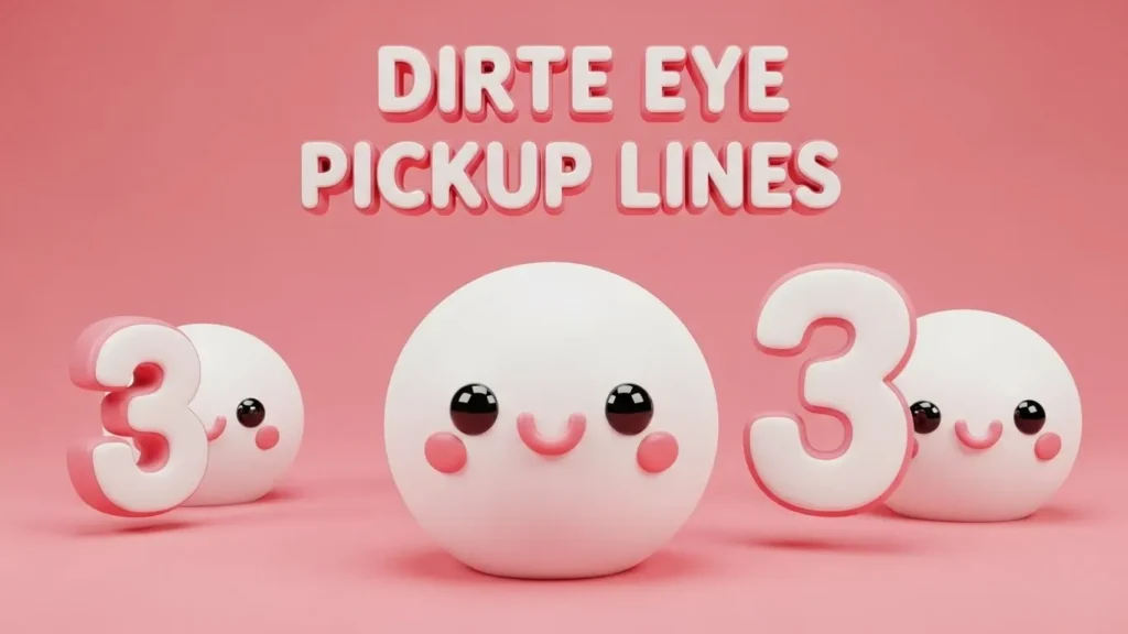 Bold Dirty Eye Pickup Lines