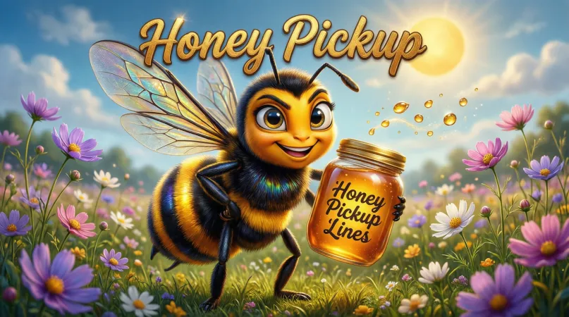 Bold Honey Pickup Lines