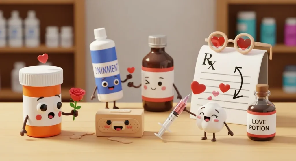 Bold Pharmacy Pickup Lines