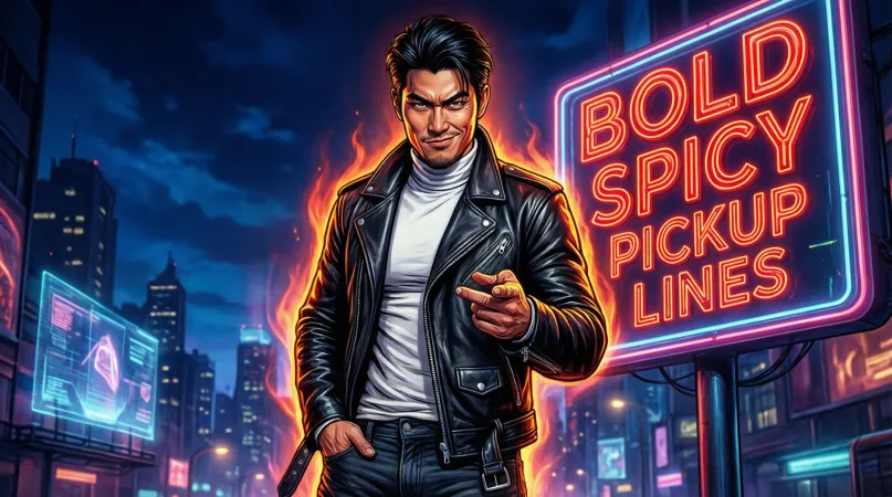 Bold Spicy Pickup Lines
