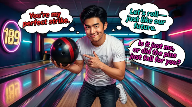 Bowling Pickup Lines Perfect for Texting