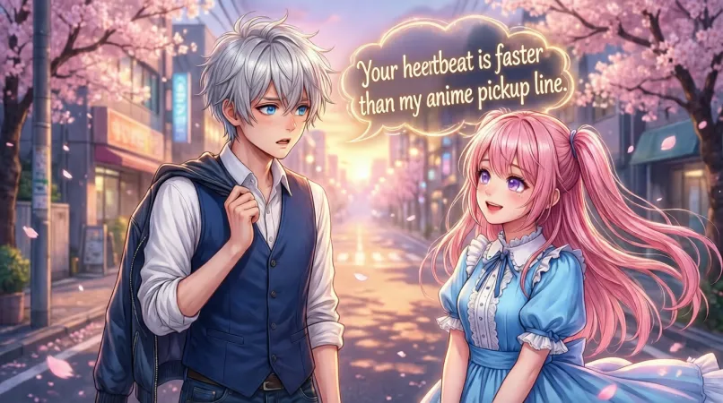 Clever Anime Pickup Lines