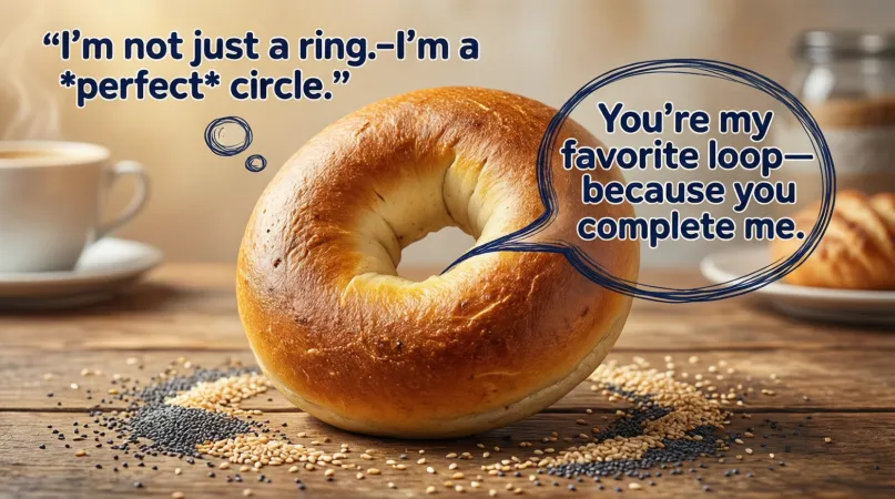 Clever Bagel Pickup Lines That Feel Smart