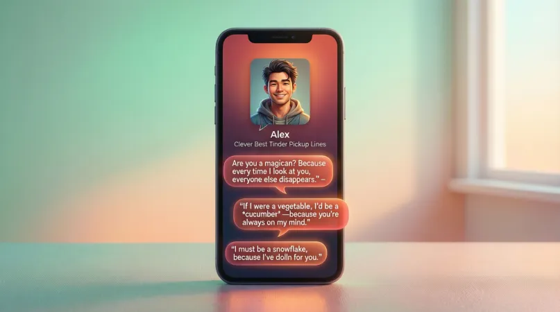 Clever Best Tinder Pickup Lines