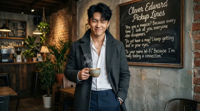 Clever Edward Pickup Lines