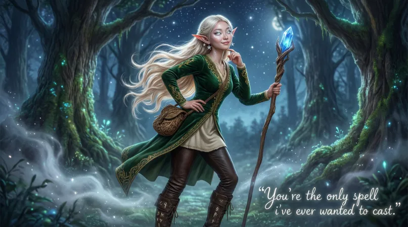 Clever Elf Pickup Lines