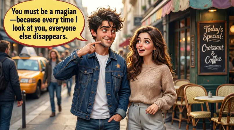 Clever foolish Pickup Lines