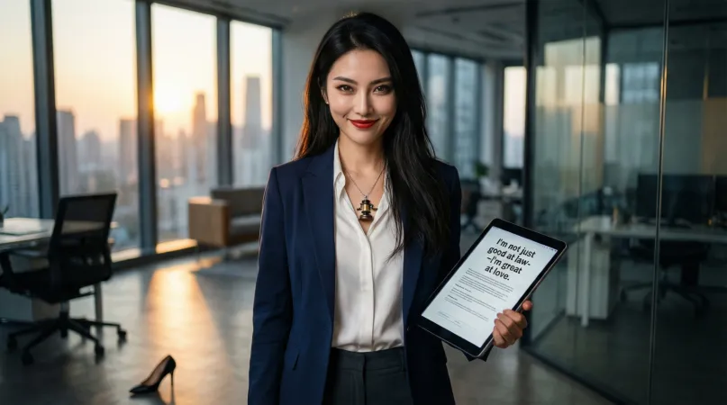 Clever Lawyer Pickup Lines