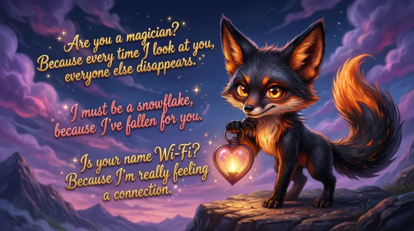 Clever Monster Pickup Lines