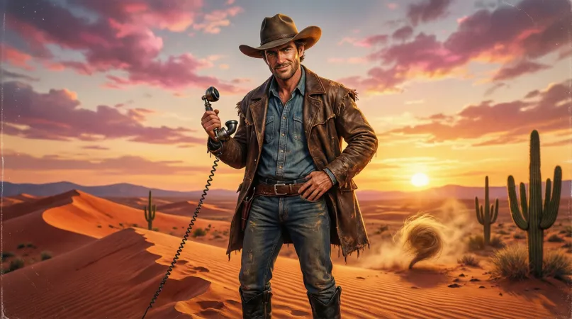 Cowboy Pickup Lines for Texts and Captions