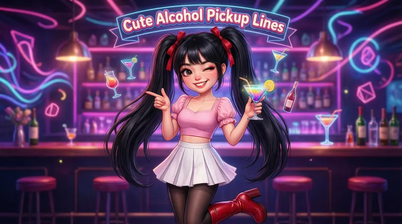 Cute Alcohol Pickup Lines