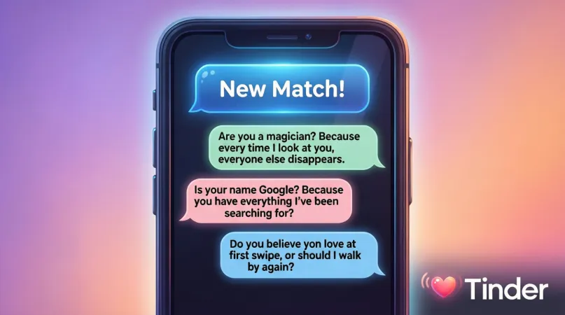 Cute Best Tinder Pickup Lines