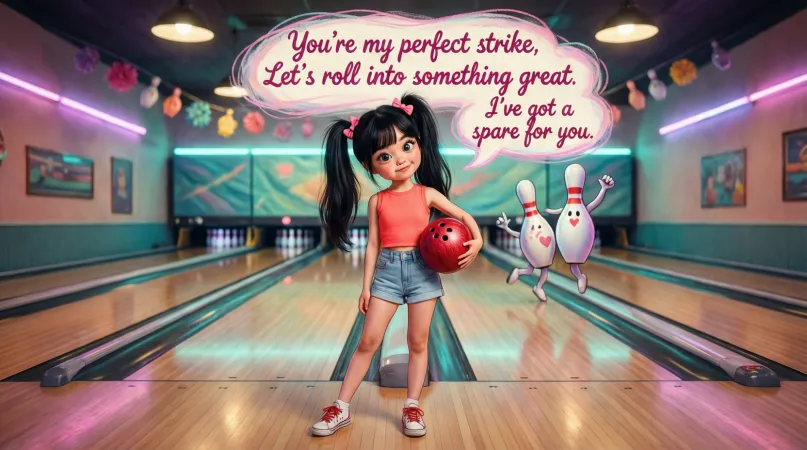 Cute Bowling Pickup Lines With Sweet Vibes