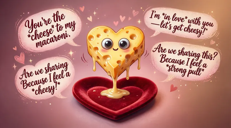 Cute Cheesy Valentine Pick Up Lines