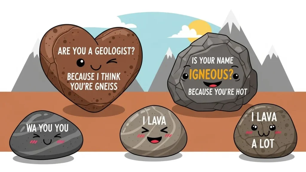 Cute Dirty Rock Pickup Lines