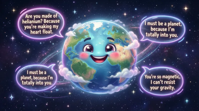 Cute Earth Pickup Lines
