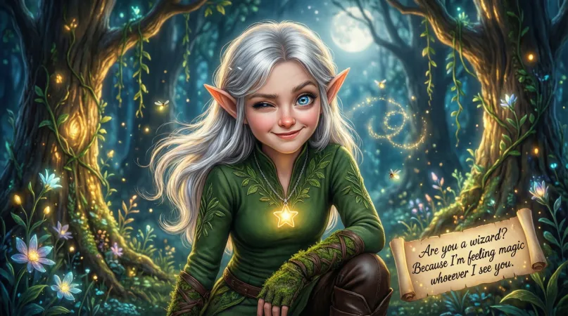 Cute Elf Pickup Lines