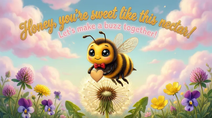 Cute Honey Pickup Lines