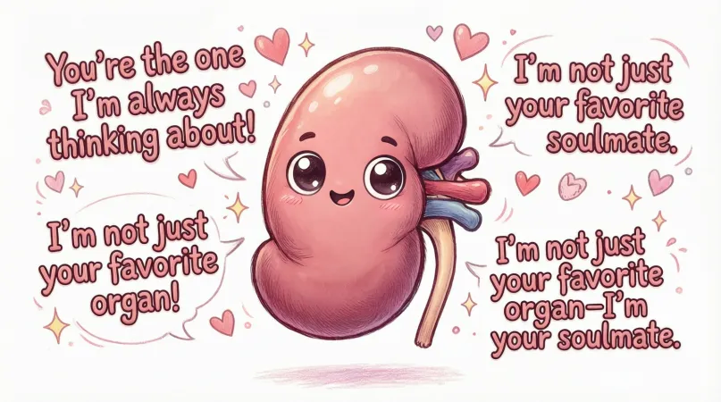 Cute Kidney Pickup Lines