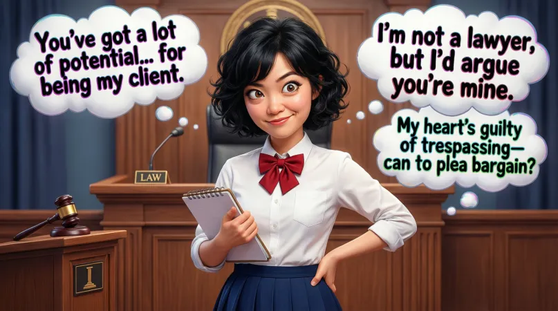 Cute Law Pickup Lines