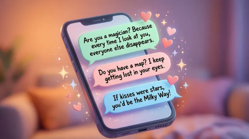 Cute Pickup Lines for Texting and DMs