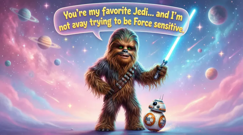 Cute Star Wars Pickup Lines