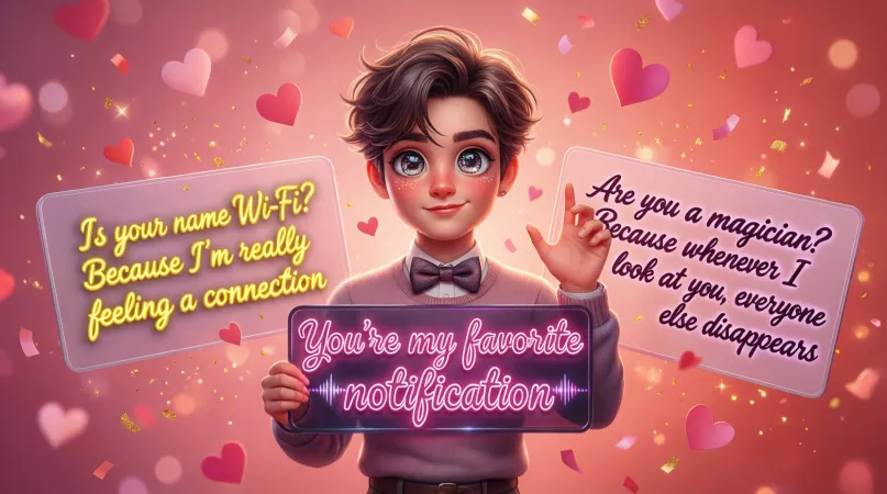 Cute Valentine's Day Rizz Pickup Lines