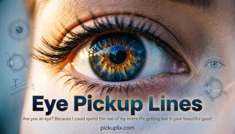 Beautiful eyes Pick Up Lines