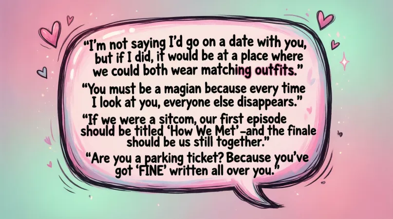 Flirty Dirty Best Hinge Pickup Lines