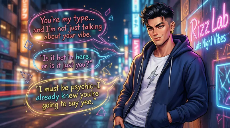 Flirty Dirty Best Rizz Pickup Lines