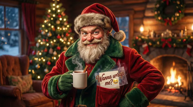 Flirty Dirty Christmas Pickup Lines