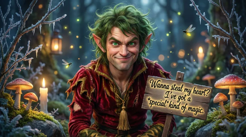 Flirty Dirty Elf Pickup Lines