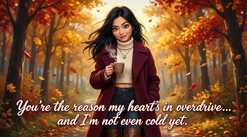 Flirty Dirty Fall Pickup Lines