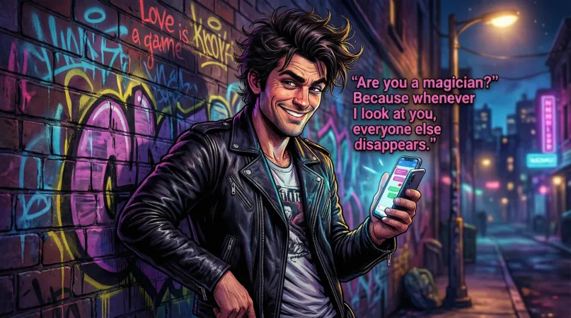 Flirty Dirty foolish Pickup Lines