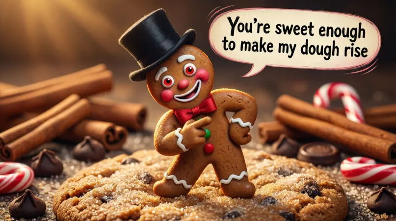 Flirty Dirty Gingerbread Pickup Lines