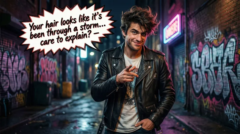 Flirty Dirty Hair Pickup Lines